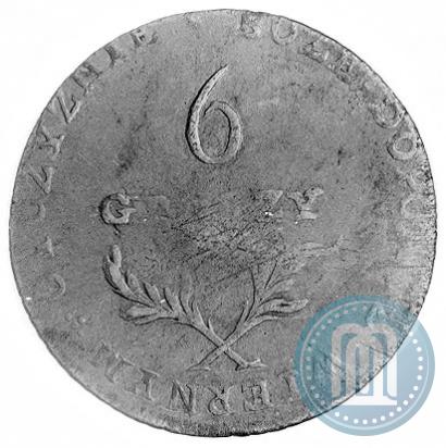 Picture 6 groszy 1813 year  
