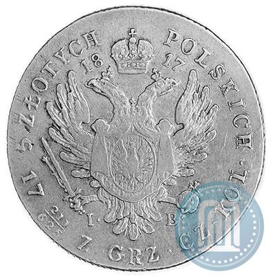 Picture 5 złotych 1817 year IB 