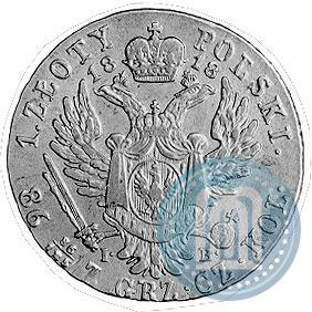 Picture 1 złoty 1818 year IB 