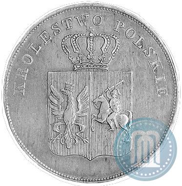 Picture 5 złotych 1831 year KG "Polish uprising"