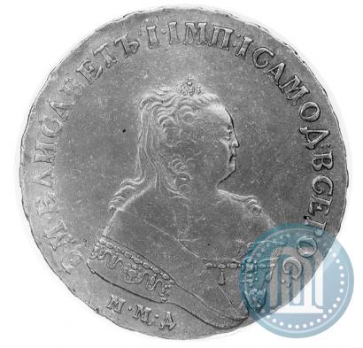 Picture 1 rouble 1749 year ММД 