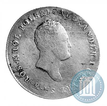 Фото 5 злотых 1817 года IB 