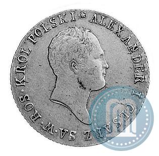 Picture 1 złoty 1819 year IB 
