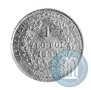 Picture 1 złoty 1834 year IP 