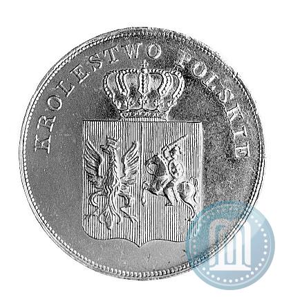 Picture 5 złotych 1831 year KG "Polish uprising"
