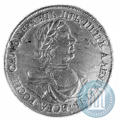 Picture 1 rouble 1718 year OK-L 
