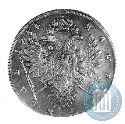 Picture 1 rouble 1734 year  "Type of 1735"