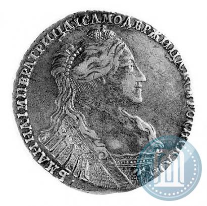 Фото Полтина 1736 года  