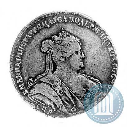 Фото Полтина 1739 года СПБ "Петербургский тип"