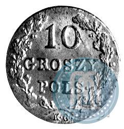 Picture 10 groszy 1831 year KG "Polish uprising"