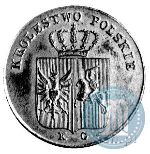 Фото 3 гроша 1831 года KG "Польское восстание"