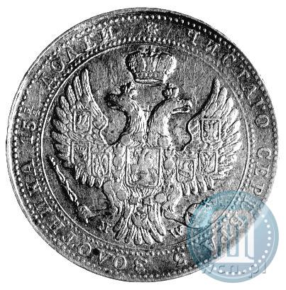 Picture 3/4 roubles - 5 złotych 1840 year MW 