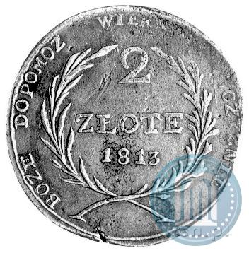 Picture 2 złote 1813 year  