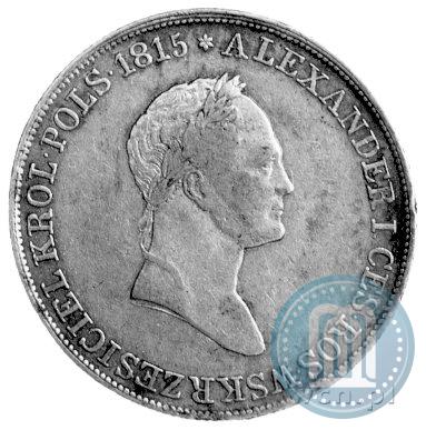Фото 5 злотых 1832 года KG 