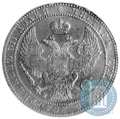 Picture 1,5 roubles - 10 złotych 1835 year НГ 