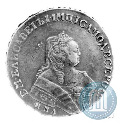 Picture 1 rouble 1749 year ММД 