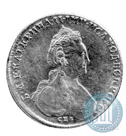 Picture 1 rouble 1780 year СПБ-ИЗ 