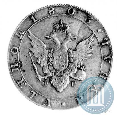 Picture 1 rouble 1803 year СПБ-ФГ 