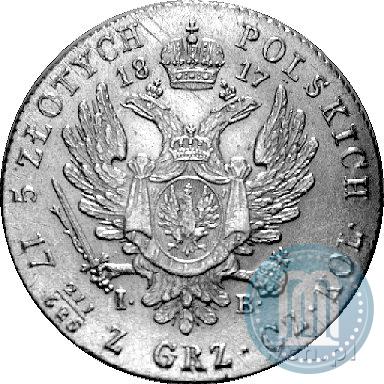 Picture 5 złotych 1817 year IB 