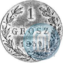 Фото 1 грош 1839 года MW 