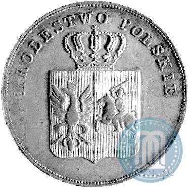 Picture 5 złotych 1831 year KG "Polish uprising"