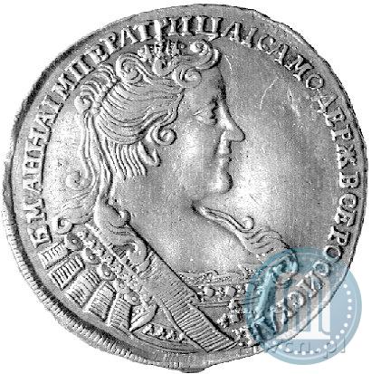 Фото Полтина 1732 года  