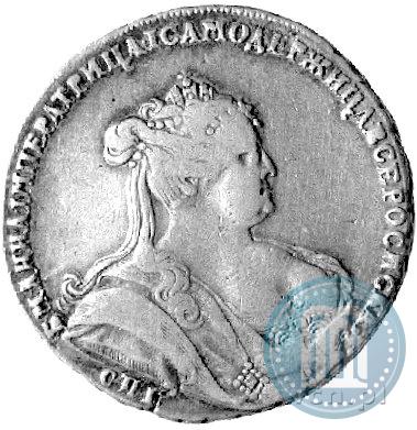 Фото Полтина 1739 года СПБ "Петербургский тип"