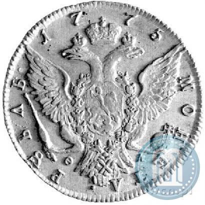 Picture 1 rouble 1775 year СПБ-ФЛ 