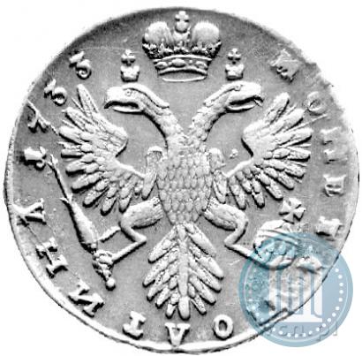 Фото Полтина 1733 года  