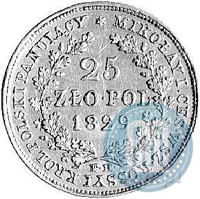 Picture 25 złotych 1829 year FH 