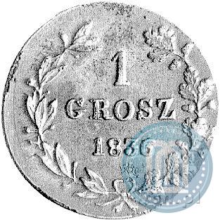 Picture 1 grosz 1836 year MW 
