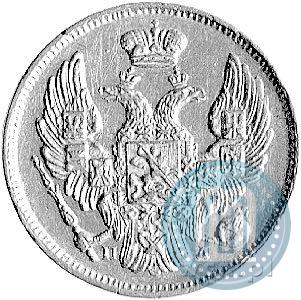 Picture 3 roubles - 20 złotych 1835 year СПБ-ПД 