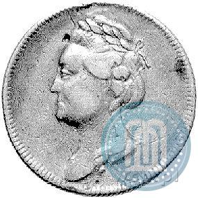 Picture Token Coin 1782 year  "Monument to Peter the Great in Saint-Petersburg"