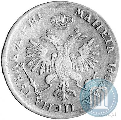 Picture 1 rouble 1718 year OK-L 