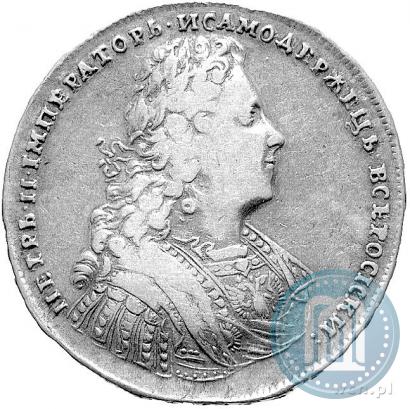 Picture 1 rouble 1728 year  "Type of 1728"