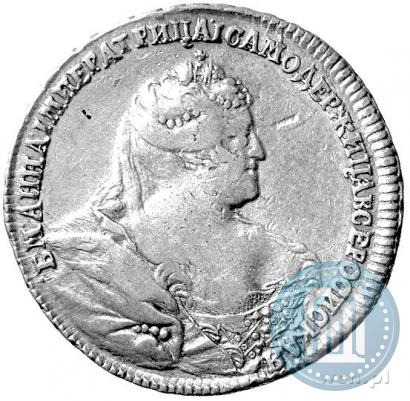 Picture Poltina 1738 year  "Moscow type"