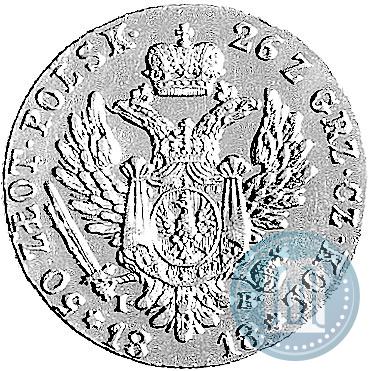 Picture 50 złotych 1818 year IB 
