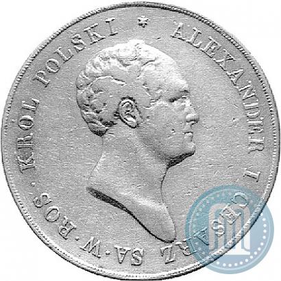 Picture 10 złotych 1823 year IB 