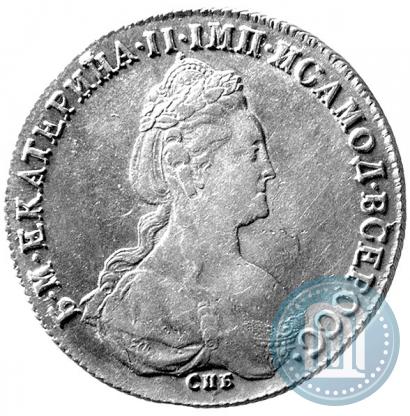 Picture 1 rouble 1782 year СПБ-ИЗ 