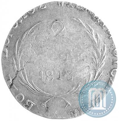 Picture 2 złote 1813 year  