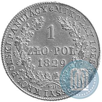 Picture 1 złoty 1829 year FH 
