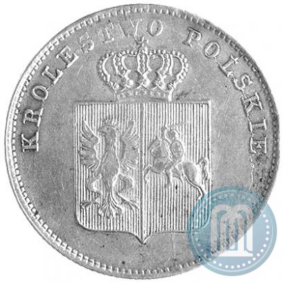 Picture 2 złote 1831 year KG "Polish uprising"