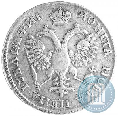 Фото 1 рубль 1718 года OK-L 