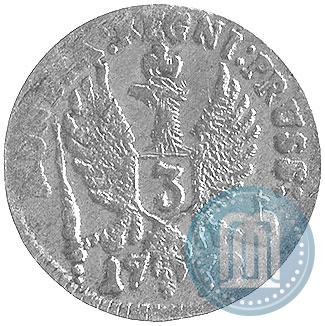 Фото 3 гроша 1759 года  