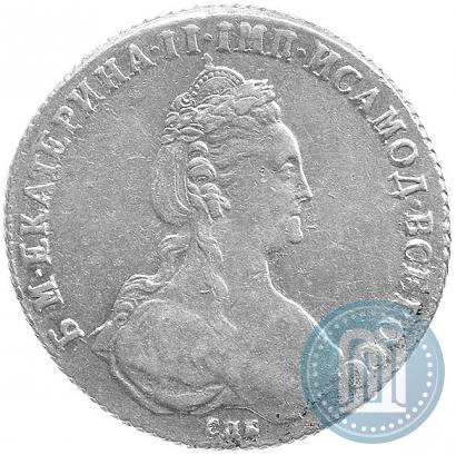 Фото 1 рубль 1780 года СПБ-ИЗ 