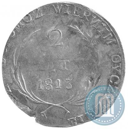 Picture 2 złote 1813 year  