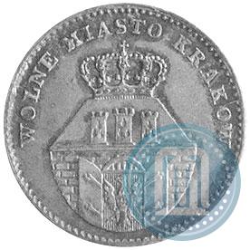 Фото 5 грошей 1835 года  "Свободный город Краков"