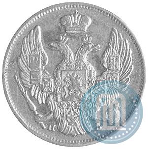 Фото 3 рубля - 20 злотых 1834 года СПБ-ПД 