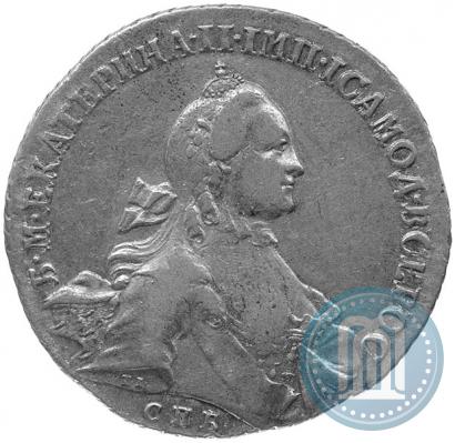 Picture 1 rouble 1762 year СПБ-НК 