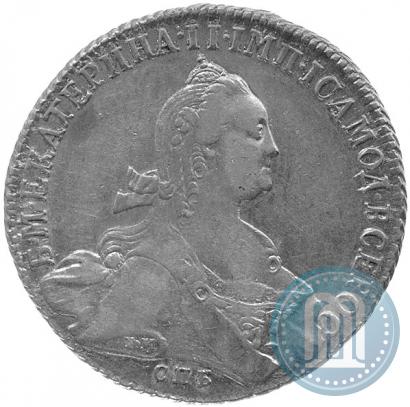 Фото 1 рубль 1774 года СПБ-ФЛ 
